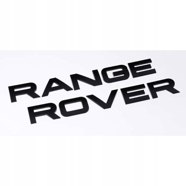 GJ32-001B40-AA - Надпись эмблема RANGE ROVER матовый черный Качество 1