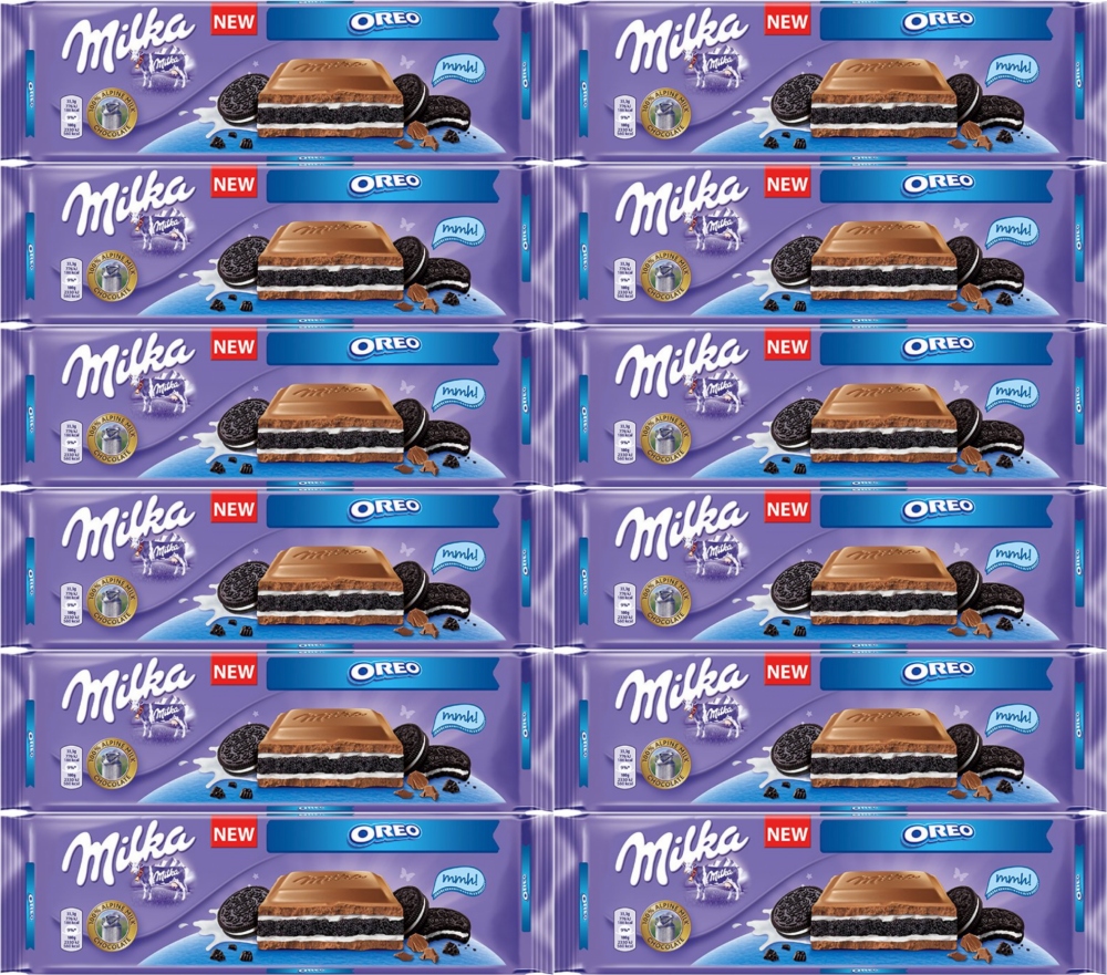 Czekolada Milka Mmmax mleczna Oreo 300g x12