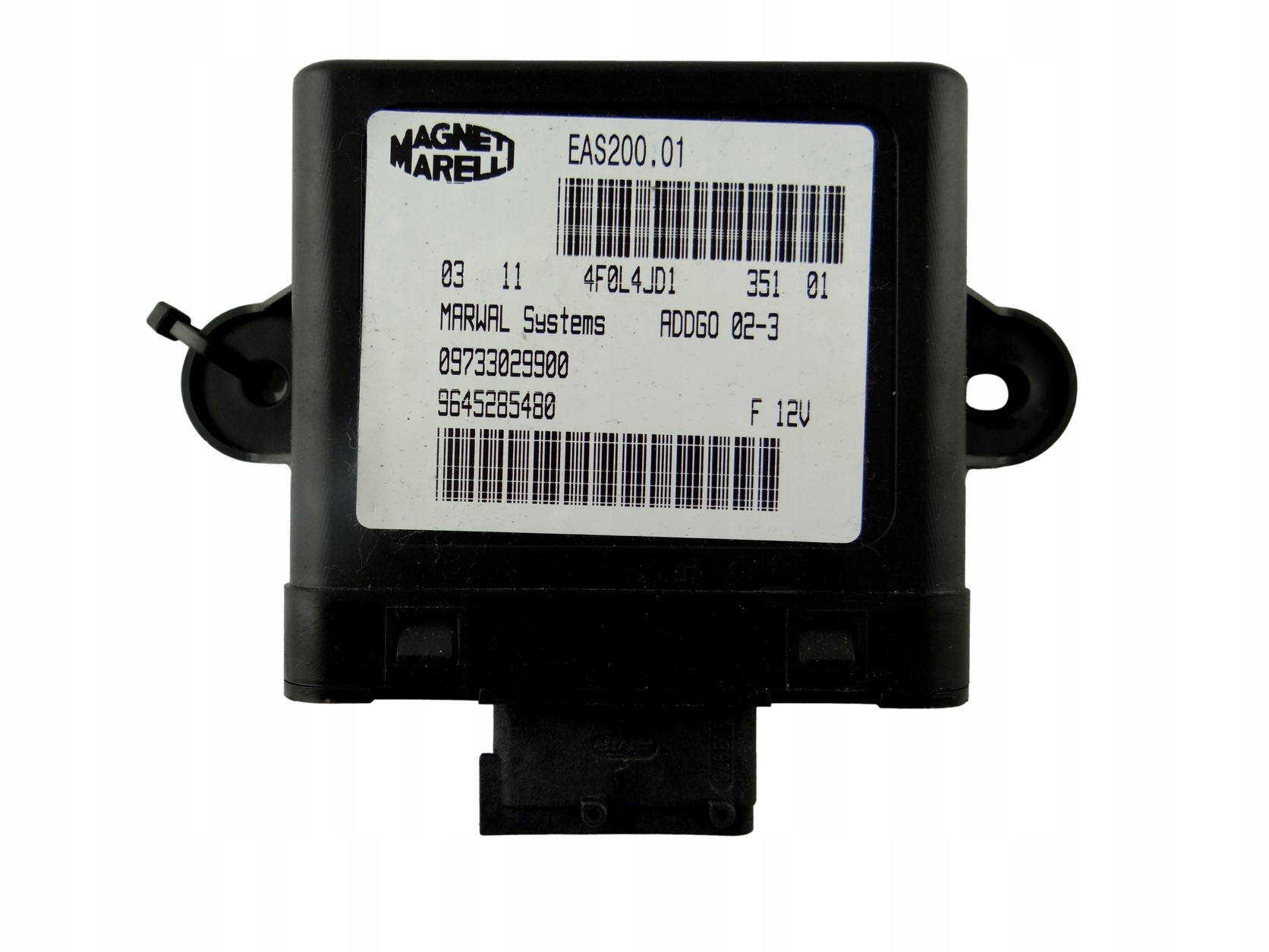 module control unit of injection pump PEUGEOT 307 09733