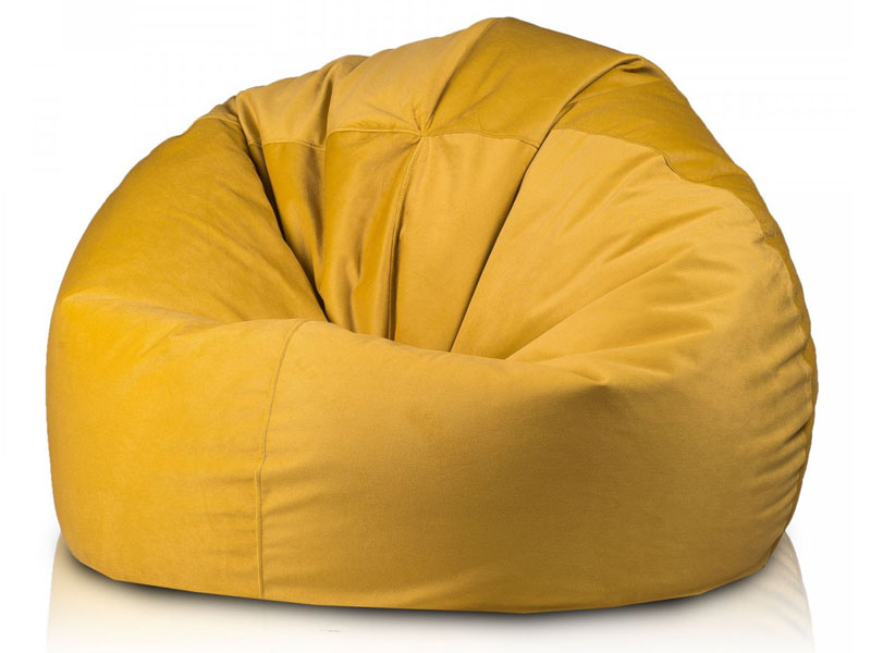 65X95 ATRAMENTOWA PUFA WYGODNY WOREK SAKO Kolor obicia odcienie niebieskiego