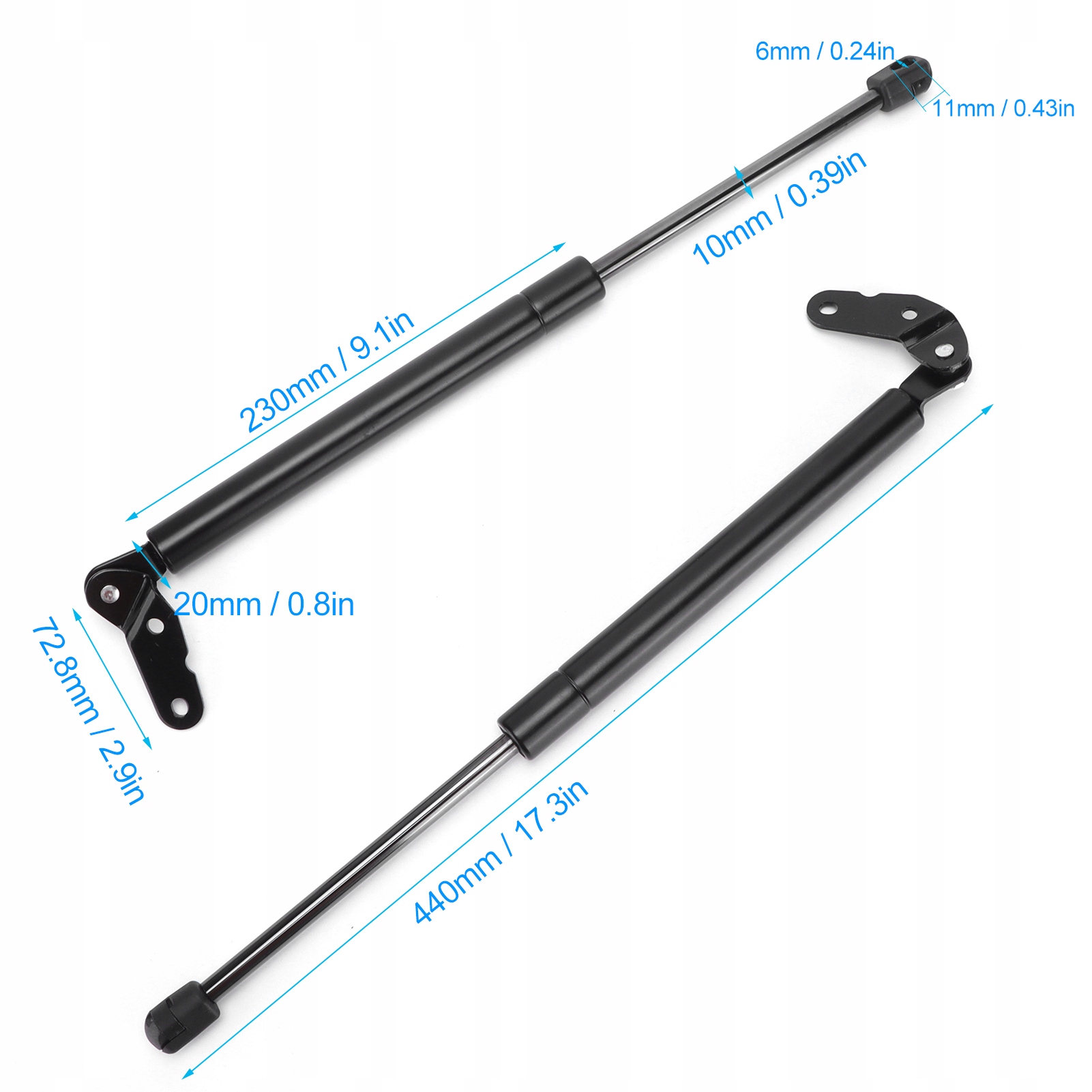 Podpora hydrauliczna podnośnika bagażnika Producent części Inny