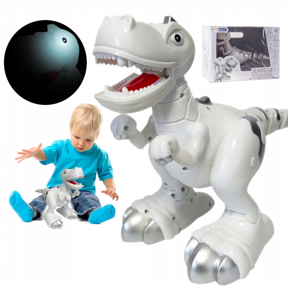 

Dinozaur T-rex Interaktywny Chodzi Tańczy Świeci