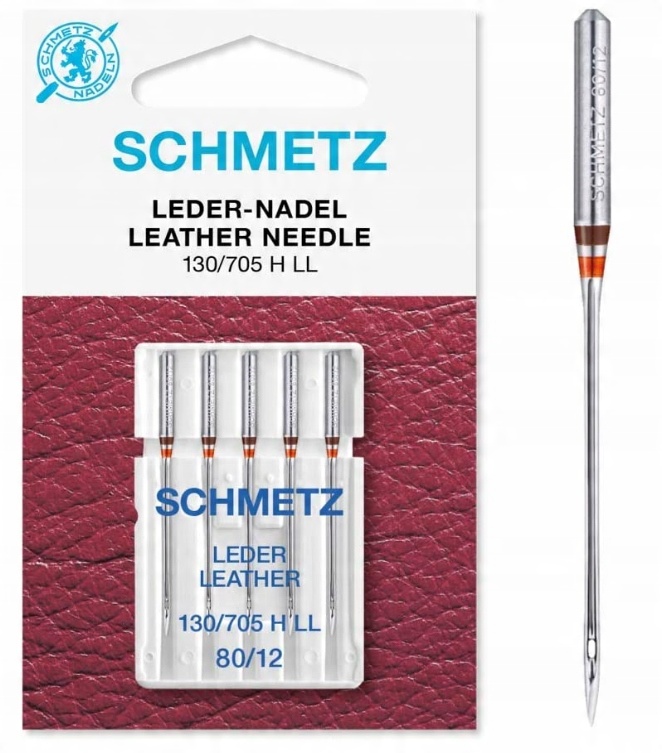 

Igły do skóry Schmetz 130/705 H LL 5szt.x80 domowe