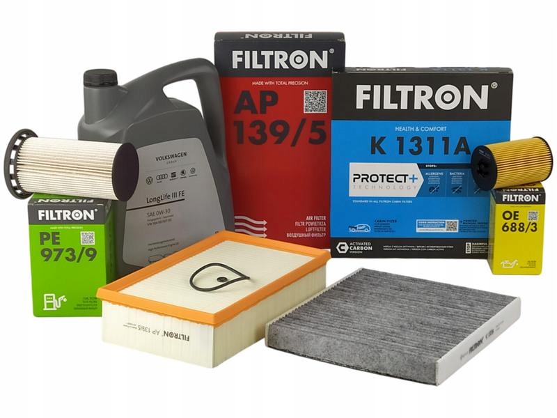 

Filtron Filtry+olej 0W30 5L Octavia III 1.6 Tdi