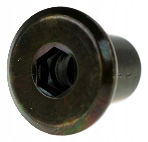 

10 x nakrętka ericsona czarna M8 x 16 mm imbus