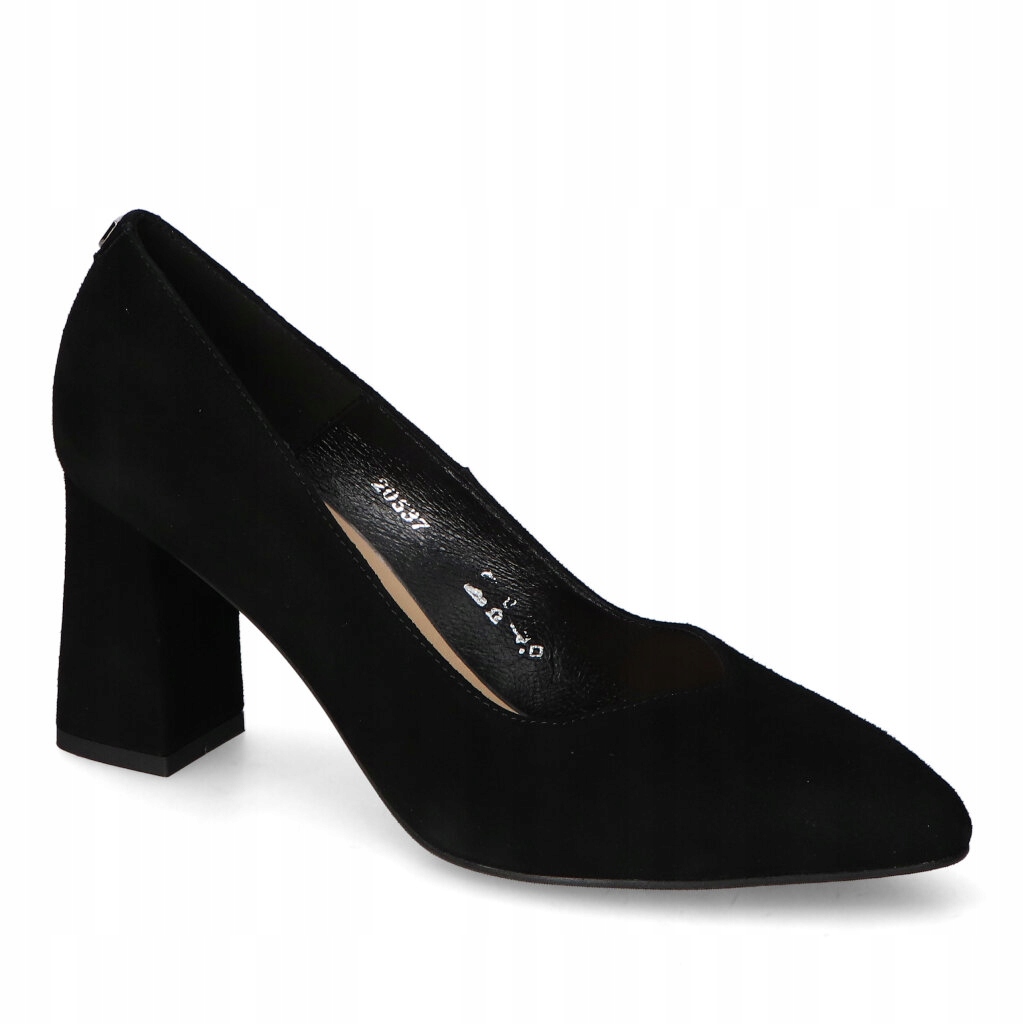 Boty Sala 20537/21 Černý semiš 39