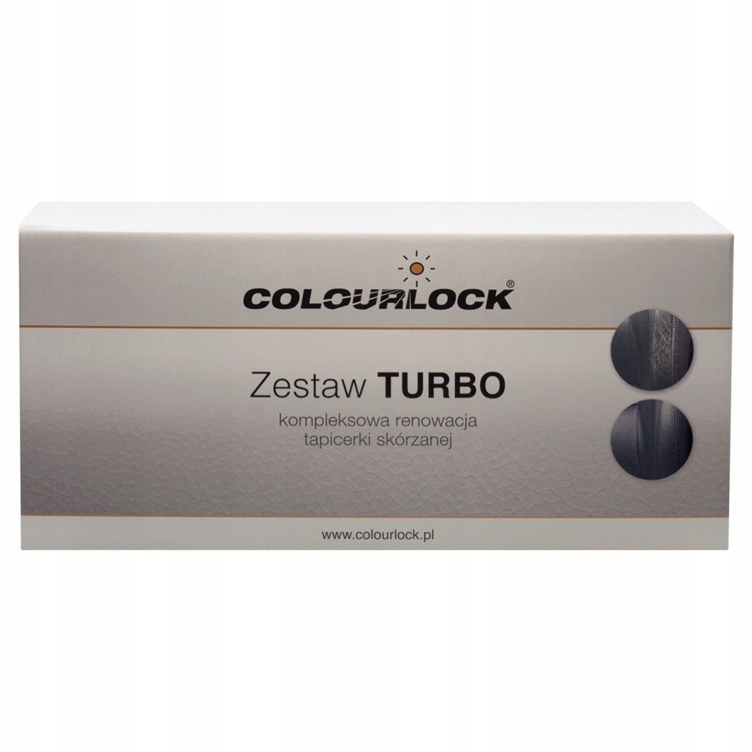 Colourlock set TURBO Black Leather repair