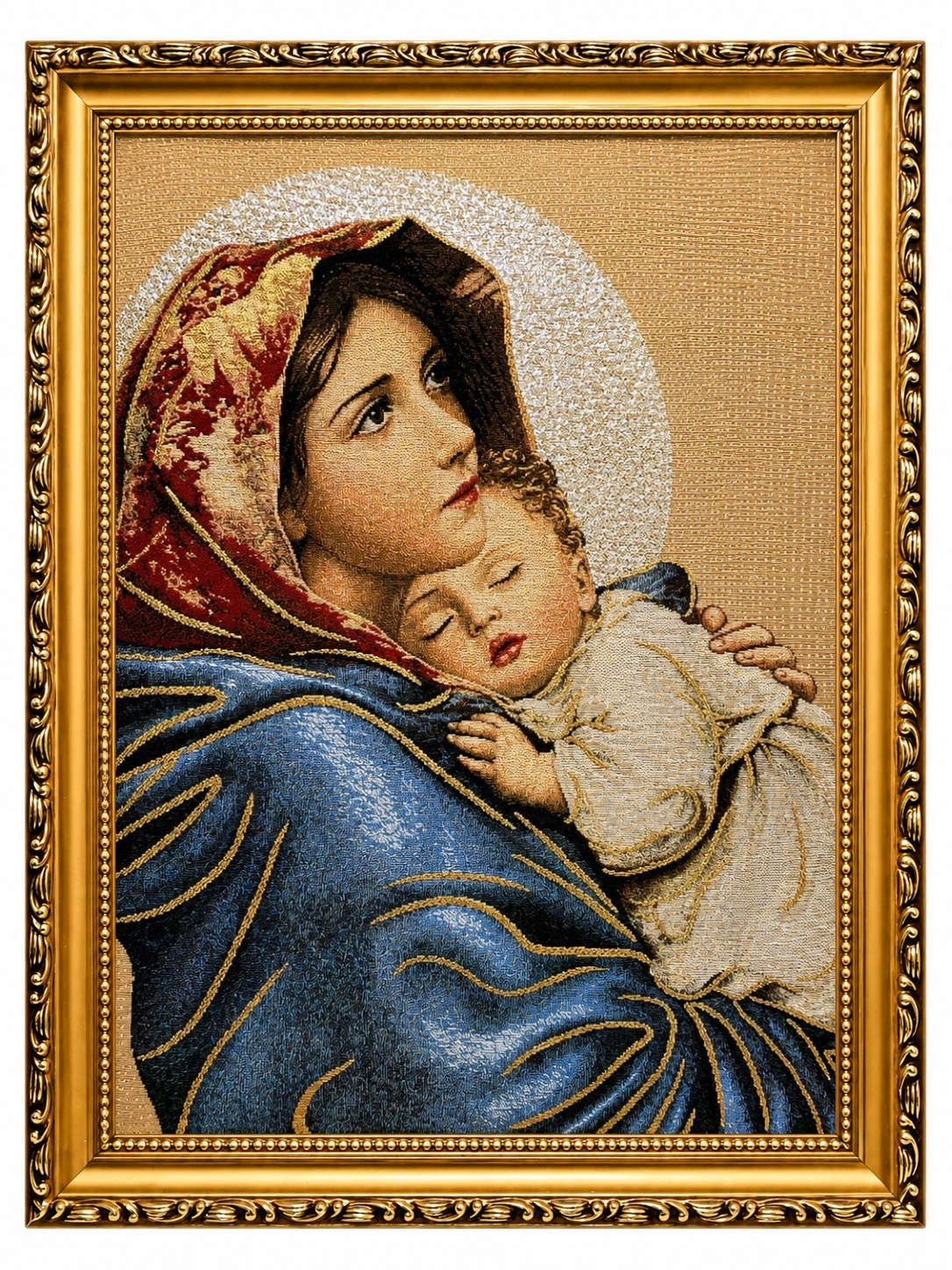 Vyšívaný obraz Panna Maria cikánská 32x42 cm 3040S57