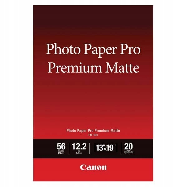 Canon PM-101, A3+ fotopapír matný, 20 ks, 210g/m