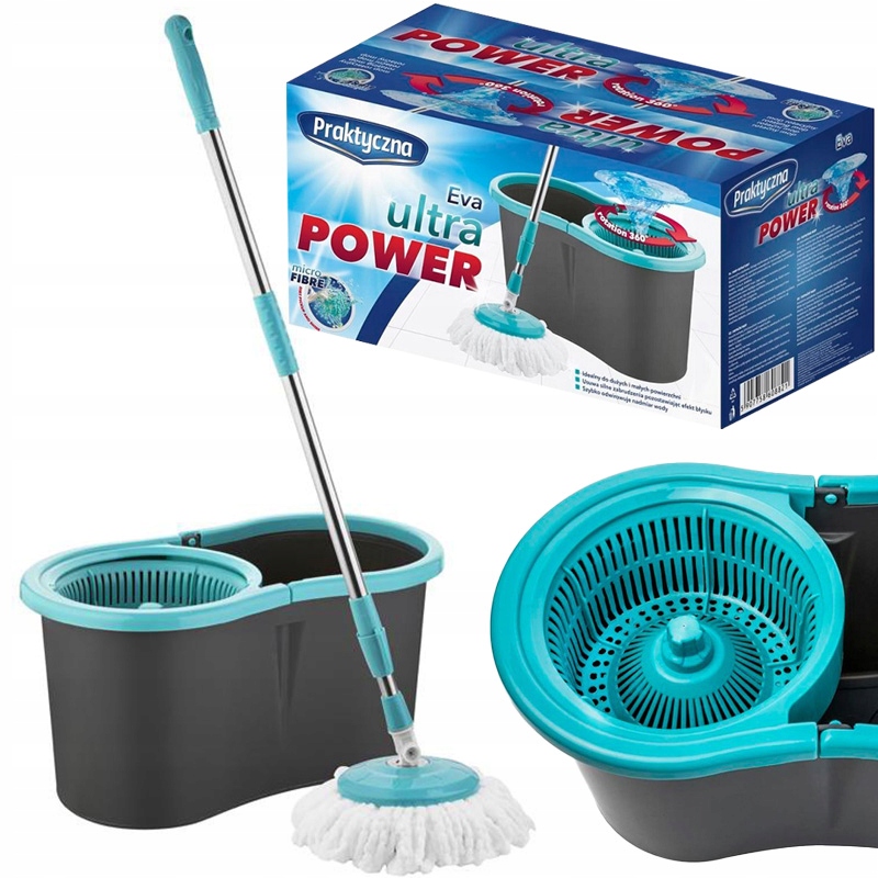 Levně Kbelík a rotační mop Rotační Kbelík 360SPIN