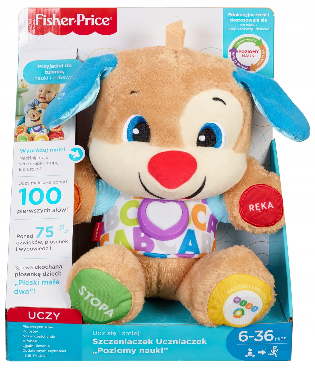 Zabawka FISHER PRICE Szczeniaczek Uczniaczek FPM71 Rodzaj pluszaki interaktywne