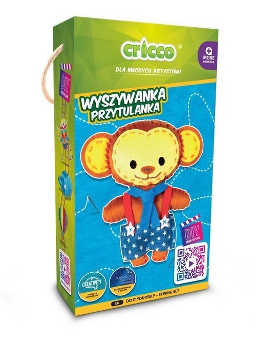 

Zestaw Cricco Zrób To Sam Wyszywanka Małpka