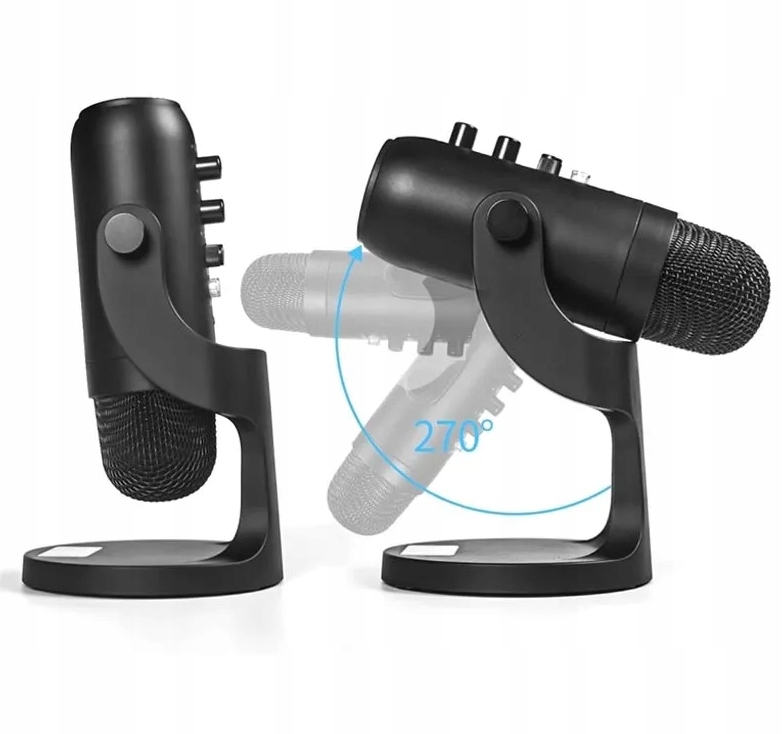 Zestaw USB mikrofon pojemnościowy z statyw Model JD900