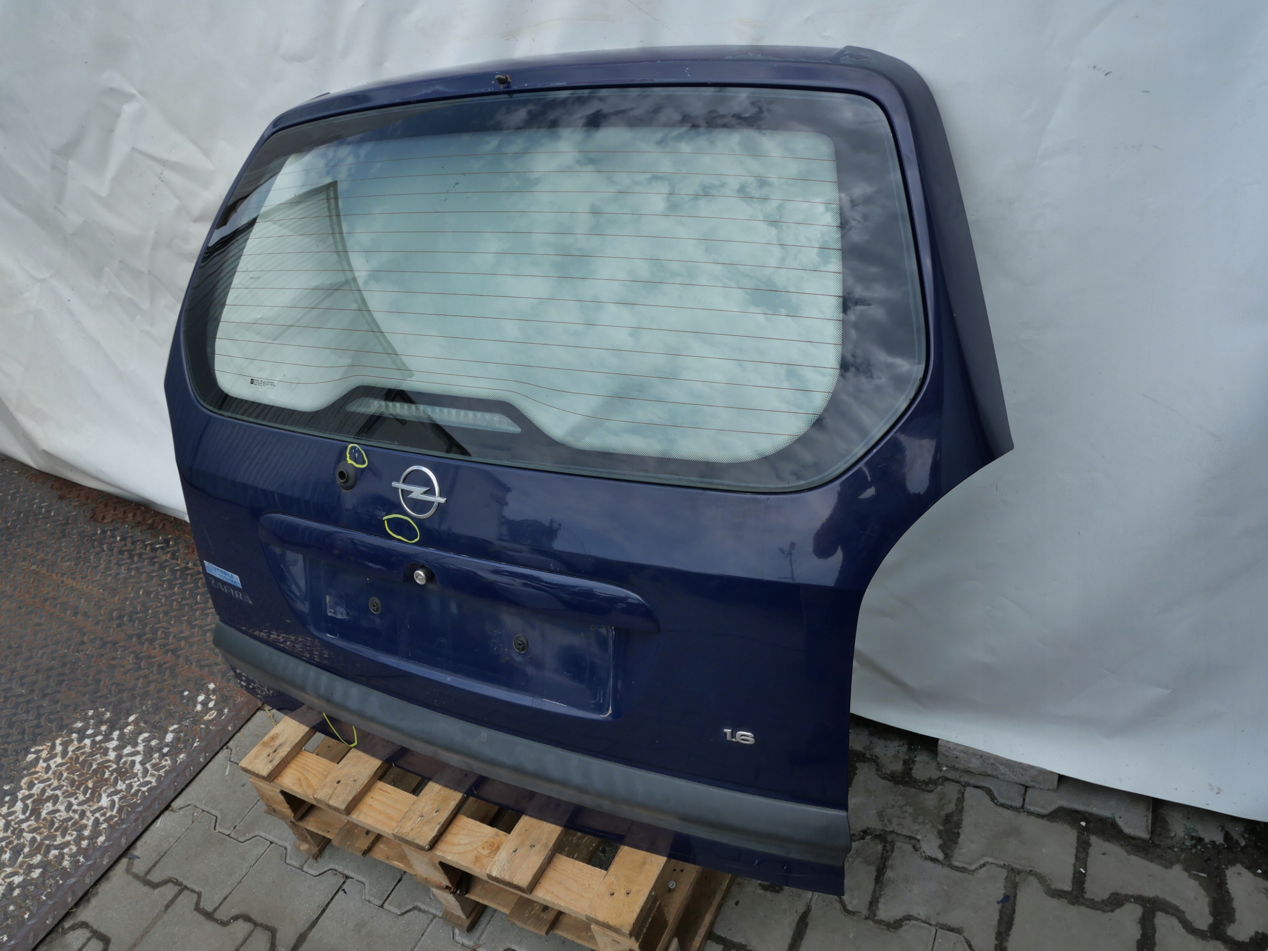OPEL ZAFIRA A trunk door boot rear part