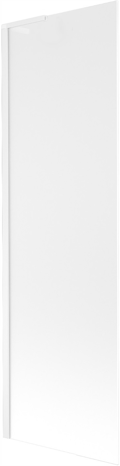 Mexen Next L paravan na vanu 1-křídlový 60 x 150 cm, matný bílý 895-060-0