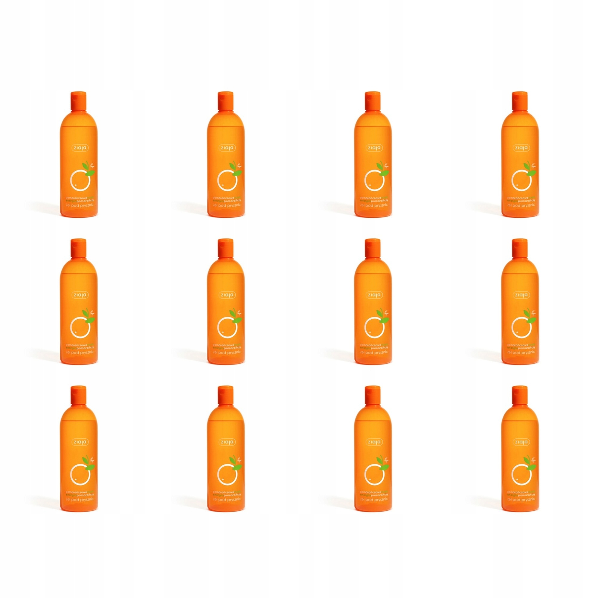 pomarańczowa pomarańczowy żel pod prysznic