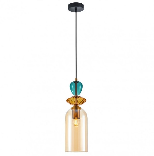 Závěsná lampa, stropní lustr nad jídelní stůl do obývacího pokoje a kuchyně Busco