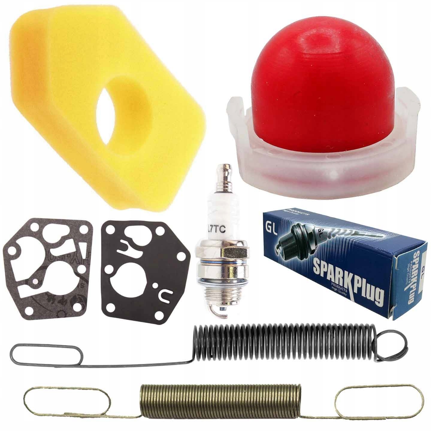 BRIGGS STRATTON FILTR POMPKA MEMBRANA SPRĘŻYNA BS SPRINT CLASSIC QUATRO