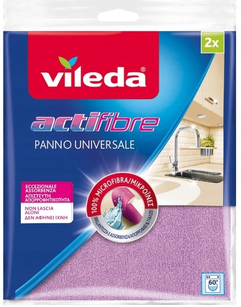 

Vileda Actifibre Ścierka Uniwersalna 2 sztuki
