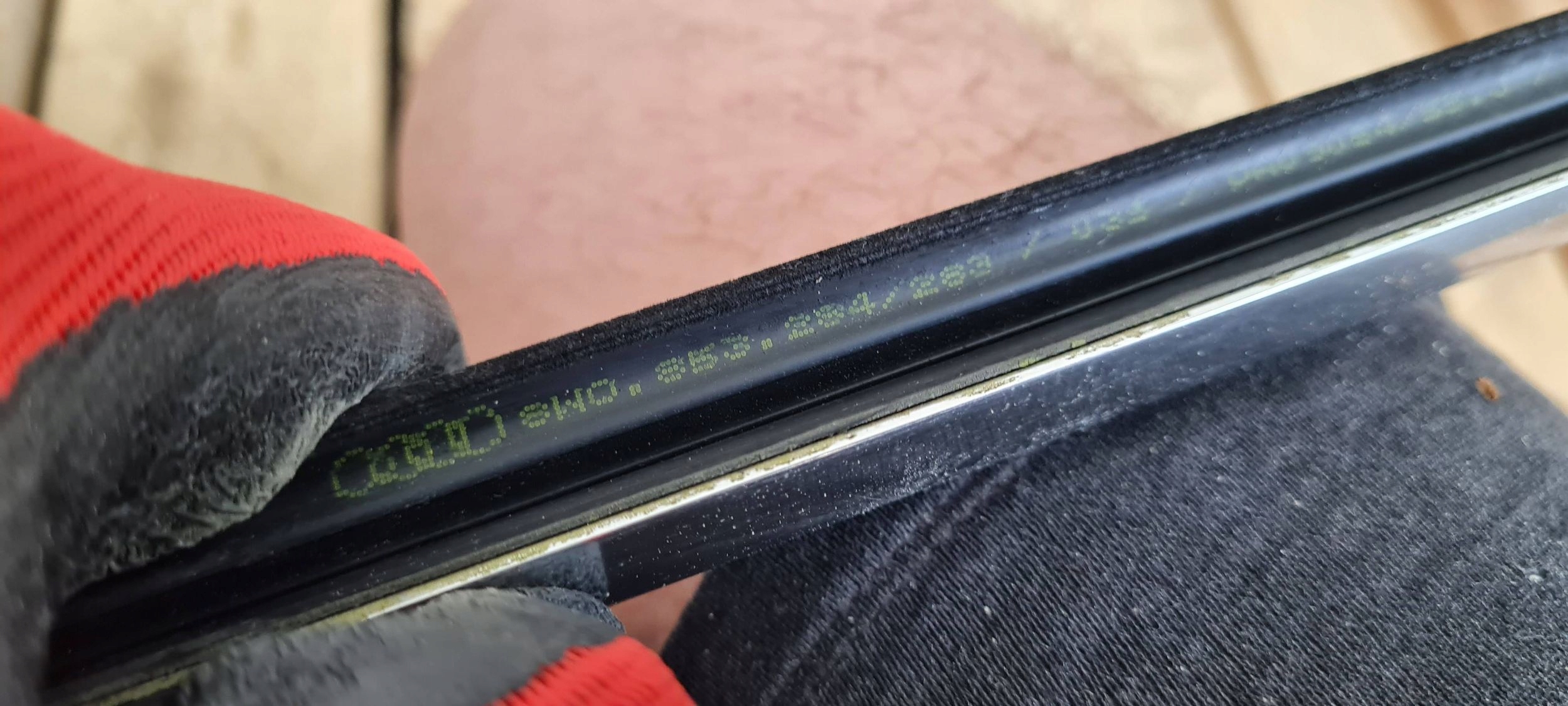 A4 B9 8W moulding dust door left left front CHROM 8W0853283B