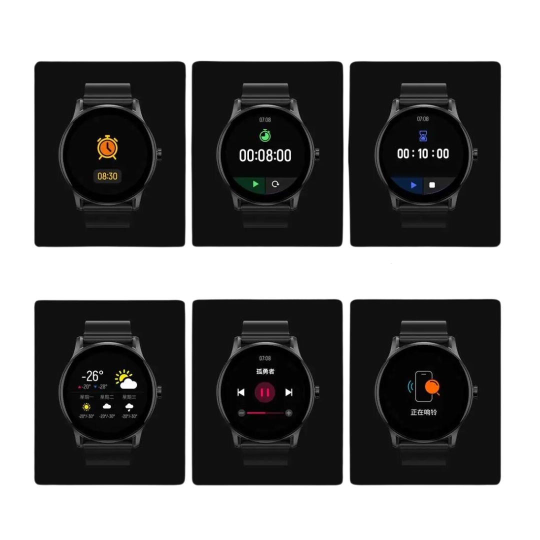 NOWOŚĆ! SMARTWATCH XIAOMI HAYLOU GS SPO2 IP68 Komunikacja Bluetooth