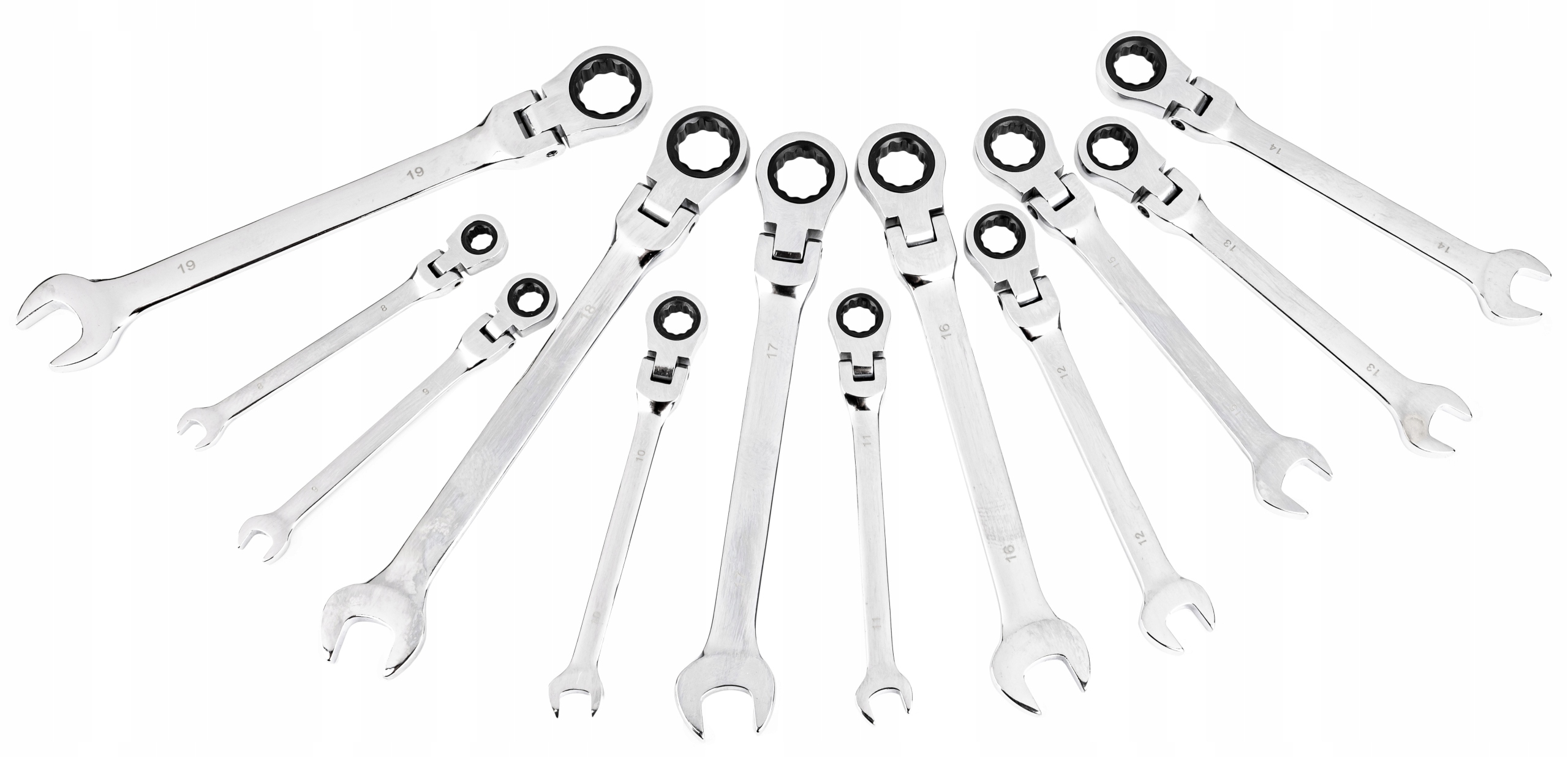 KLUCZE PLASKO OCZKOWE Z GRZECHOTKA LAMANE 8 19 12E Mark Other