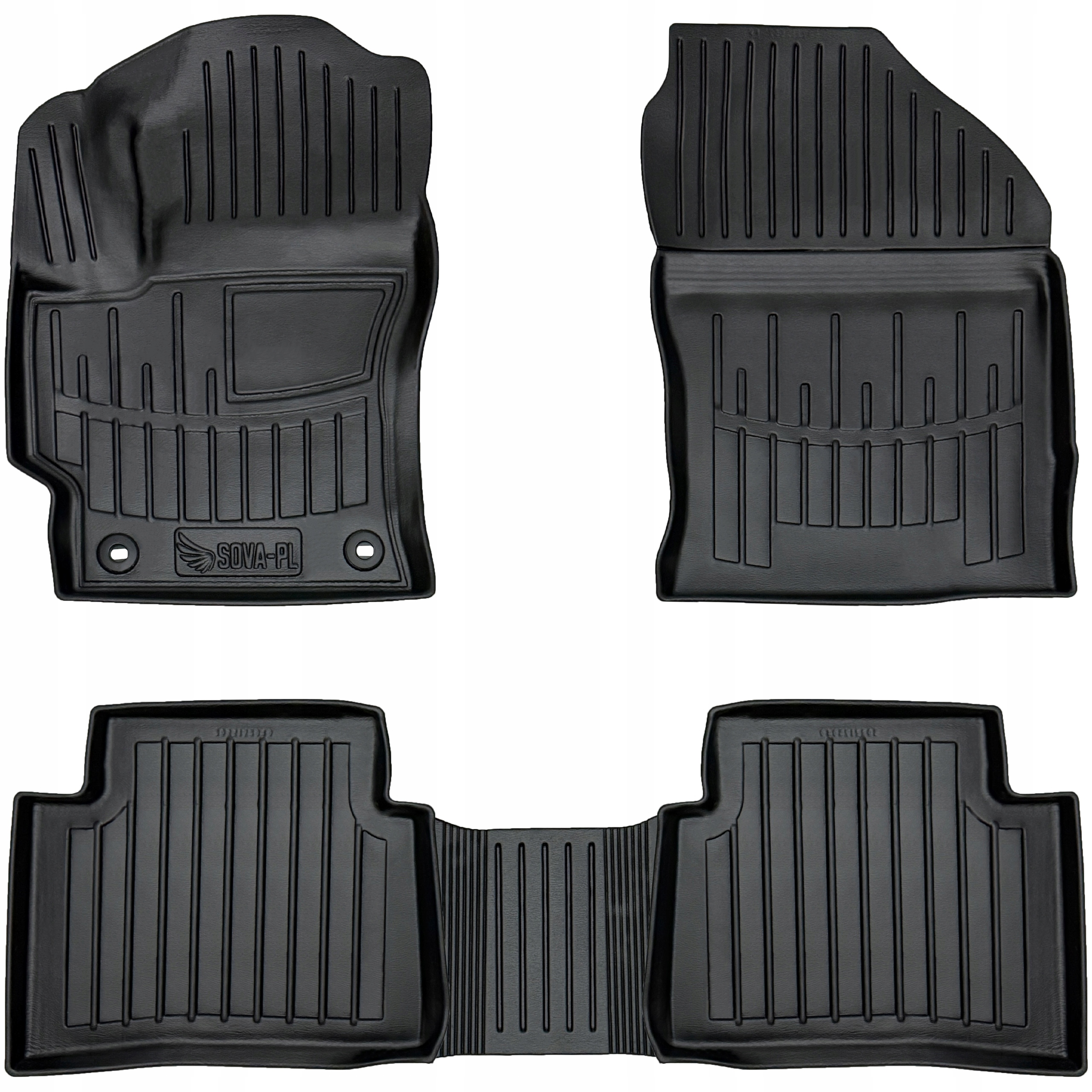 Dywaniki gumowe(TPE) Toyota Corolla E21 2019 2020 2021 2022 2023 2024 2025