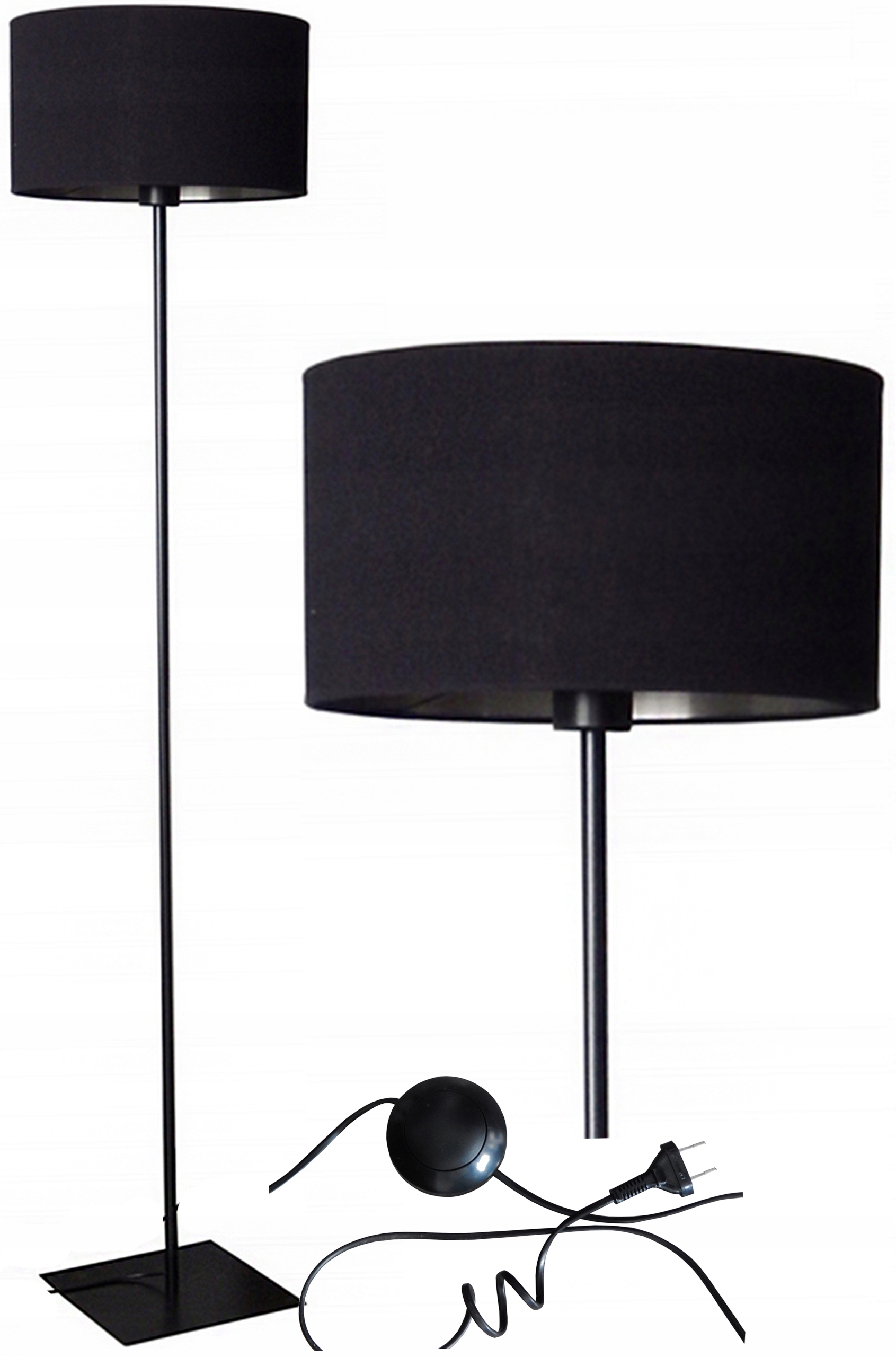 Lampa Podłogowa Do Salonu Pokoju Sypialni Abażur FI35 Stojąca Led Hol Hotel