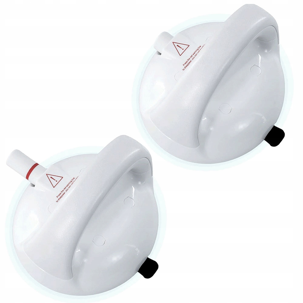 2 Uchwyty Przyssawki Łazienkowej, Antypoślizgowy Uchwyt Prysznicowy, Biały