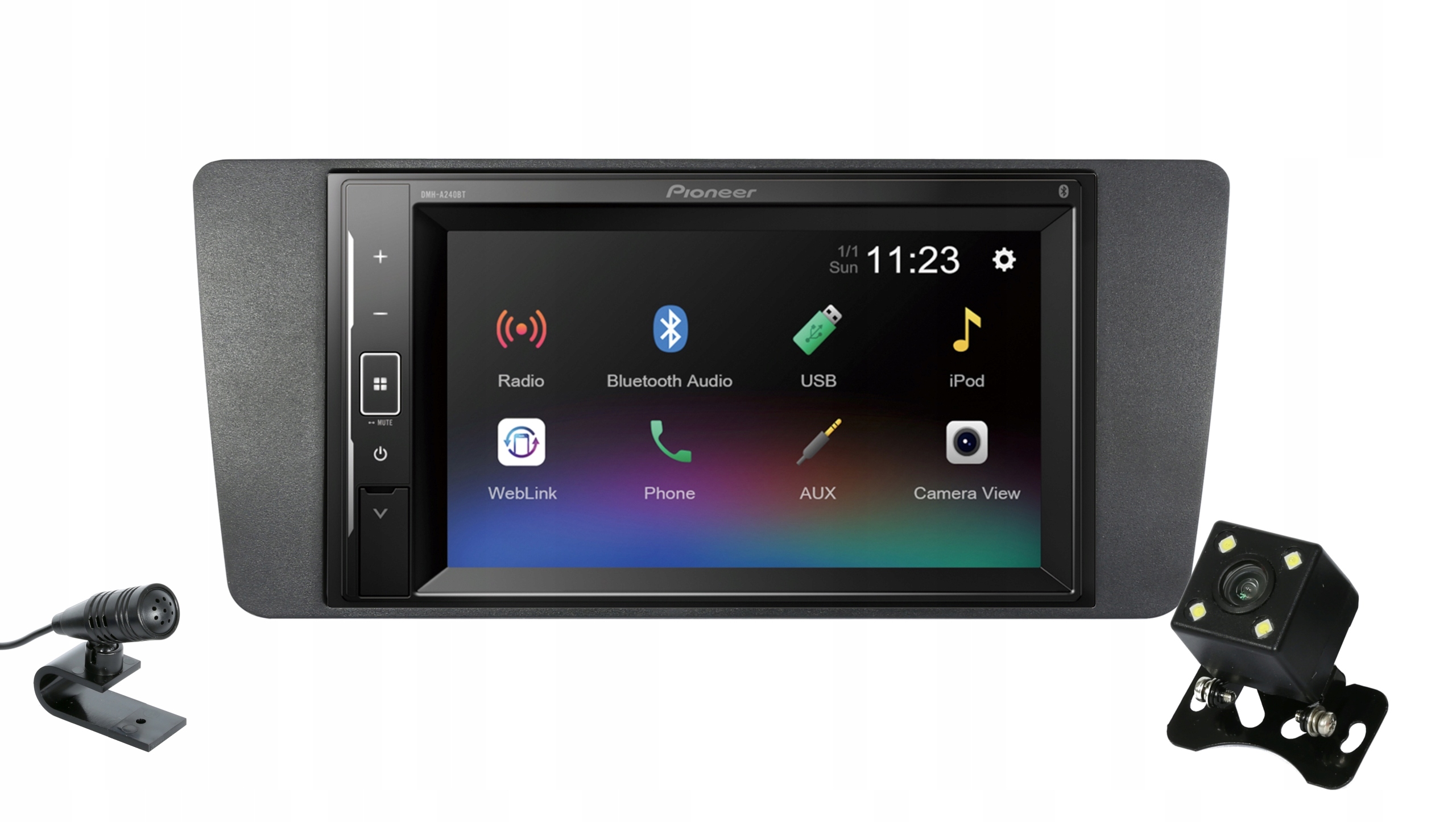 ПИОНЕР РАДИОdin BT SKODA YETI OCTAVIA SUPERB