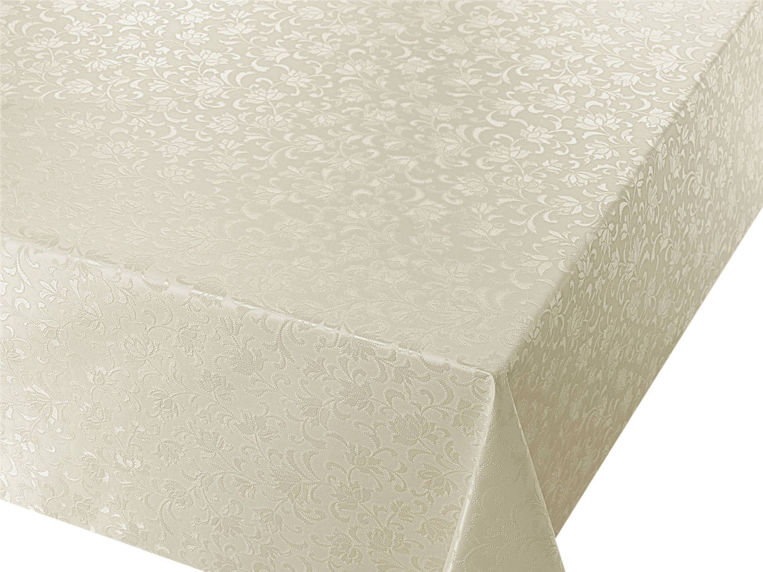 Cerata na Metry Obrus Ceratowy na Wymiar Ecru Kwiaty 50x140 cm