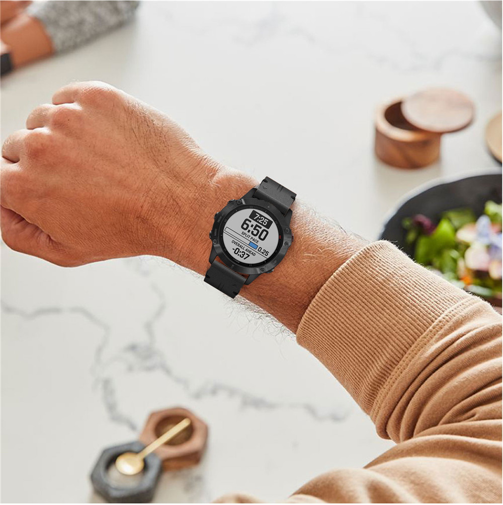 Skórzany Pasek do Garmin Fenix 5 6 6 Pro - SKÓRA Marka iSmart