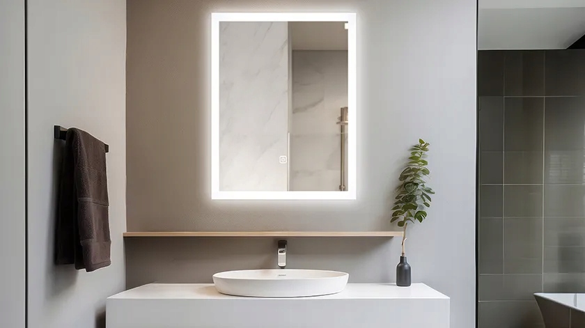 Lustro ścienne Balneo prostokąt 60 x 120 mm Marka Balneo