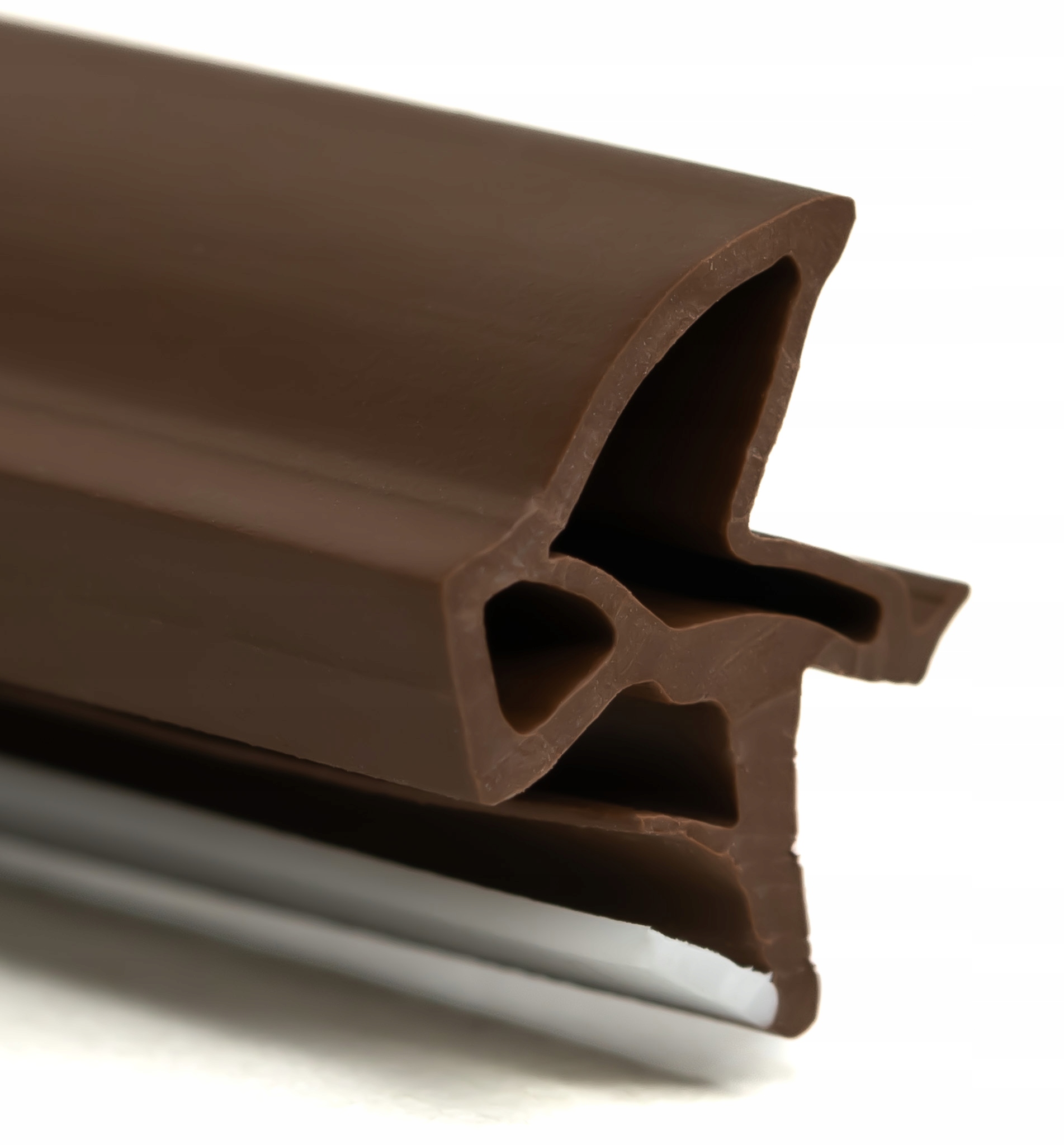 USZCZELKA DO DRZWI wewnątrz BEZ PRZYLGI BRĄZ 5 mb