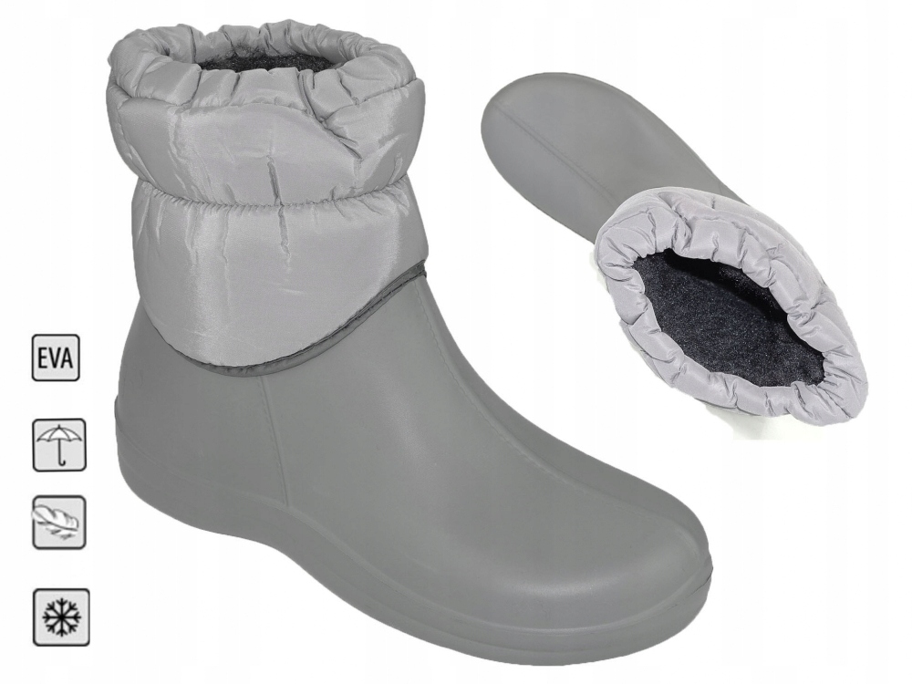 ŚNIEGOWCE DAMSKIE ZIMOWE KALOSZE KOZAKI LEKKIE EVA Marka inna