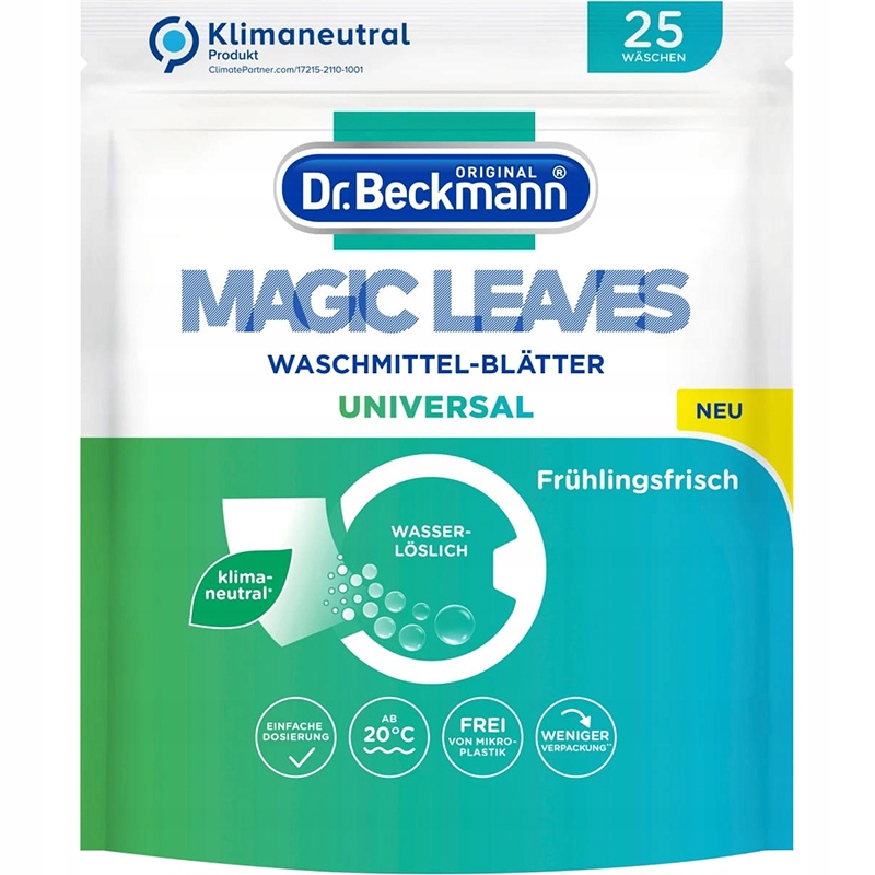 

Dr Beckmann Magic Leaves Listki Universal Pranie