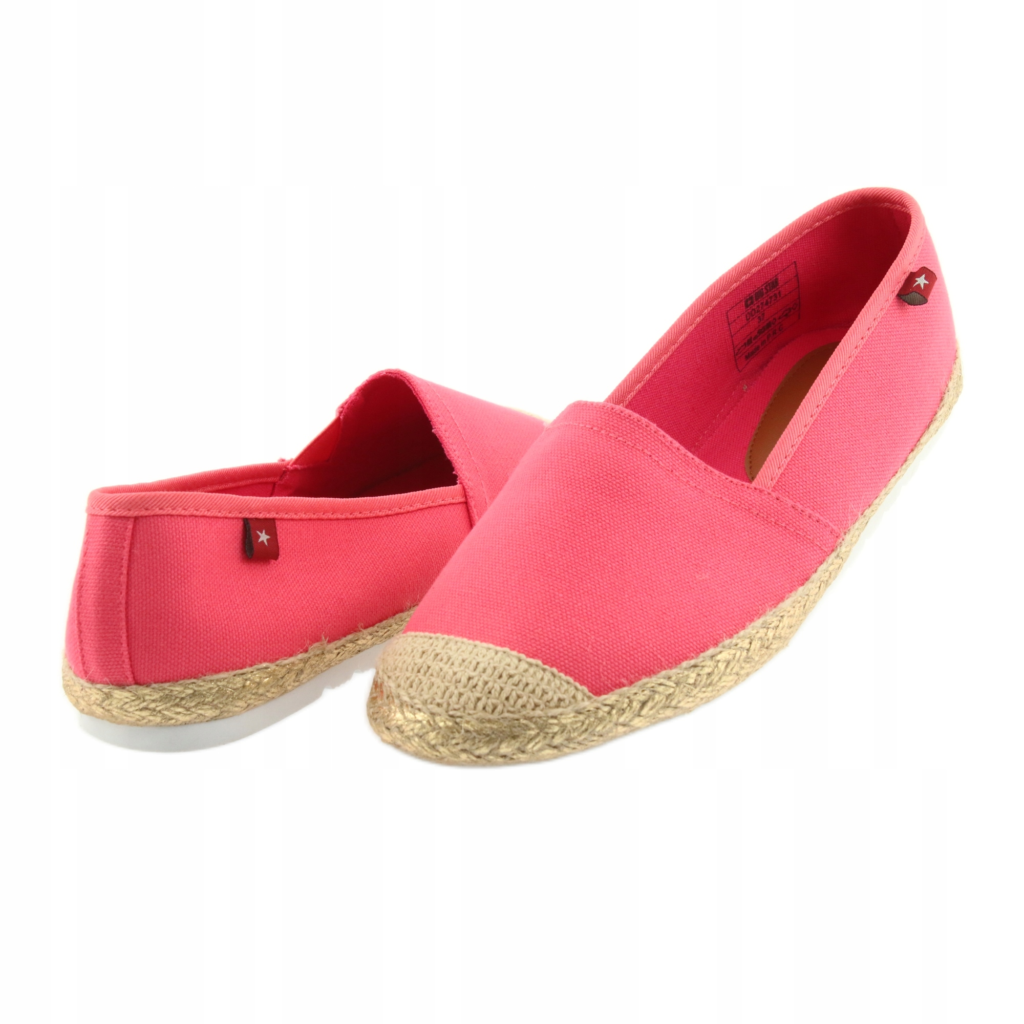 Balerinki espadryle Big star 274731 r.40 Płeć kobieta