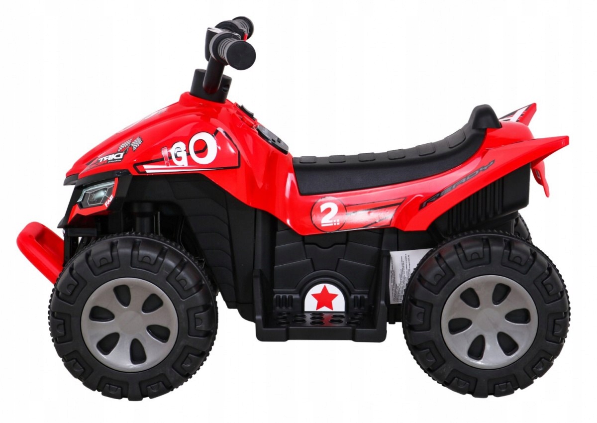 Pojazd Quad THE FASTEST Czerwony Marka Ramiz