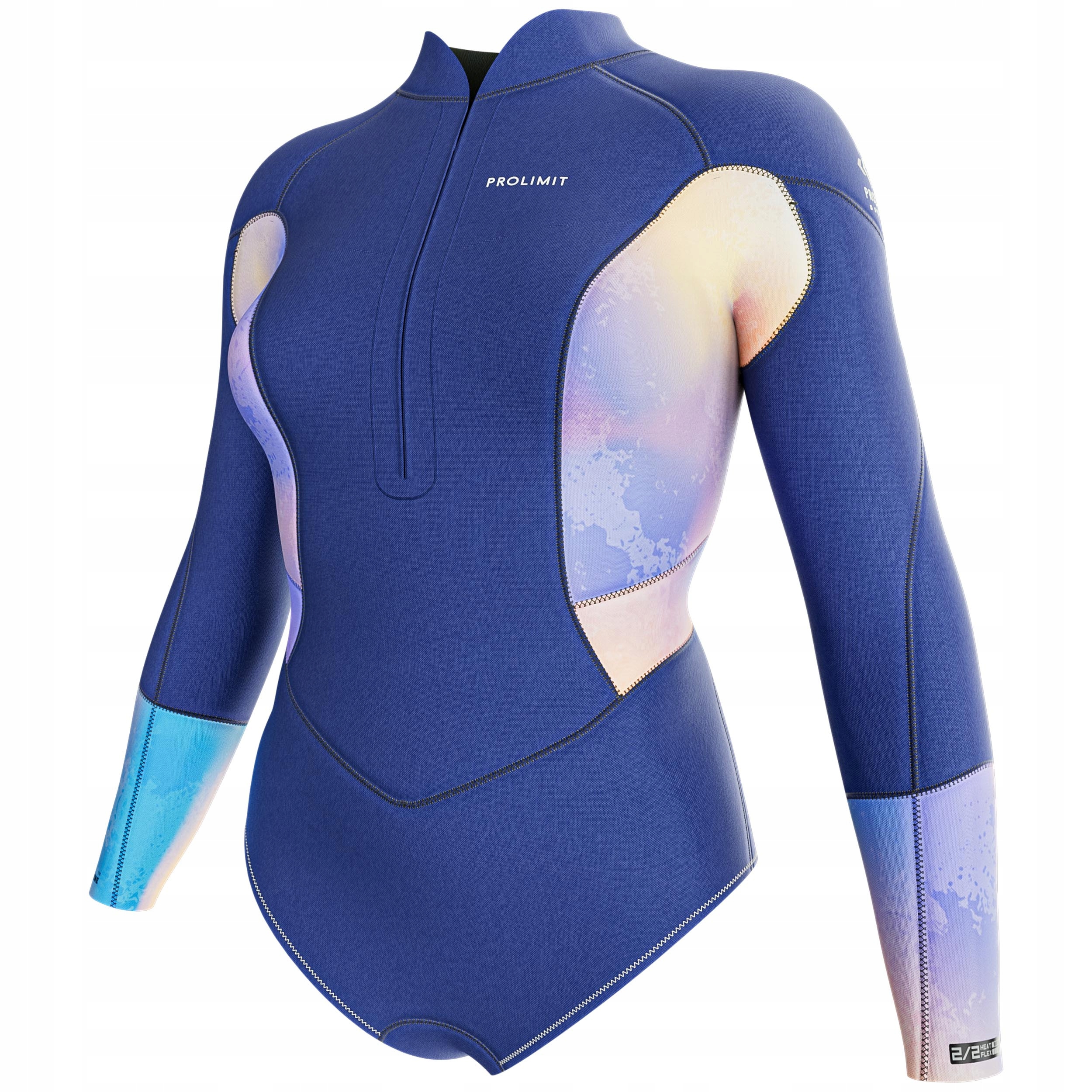 Pianka Prolimit Fire 2/2 Sunset Shorty Fz Blue/Peach 42/XL
