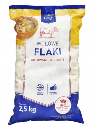 Levně Metro Chef Hovězí dršťky vařené, krájené, zmrazené 2,5 kg