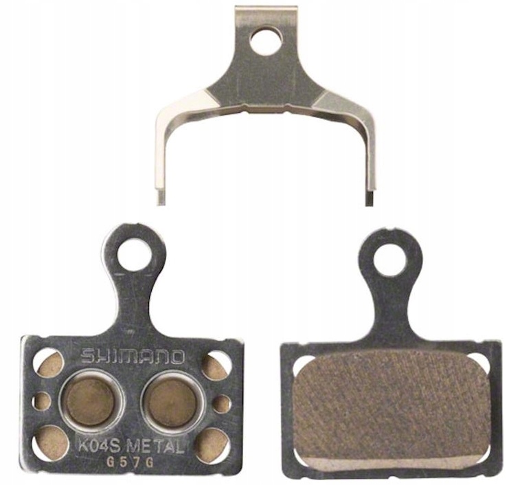 Klocki hamulcowe metaliczne Shimano K04S MX Grx