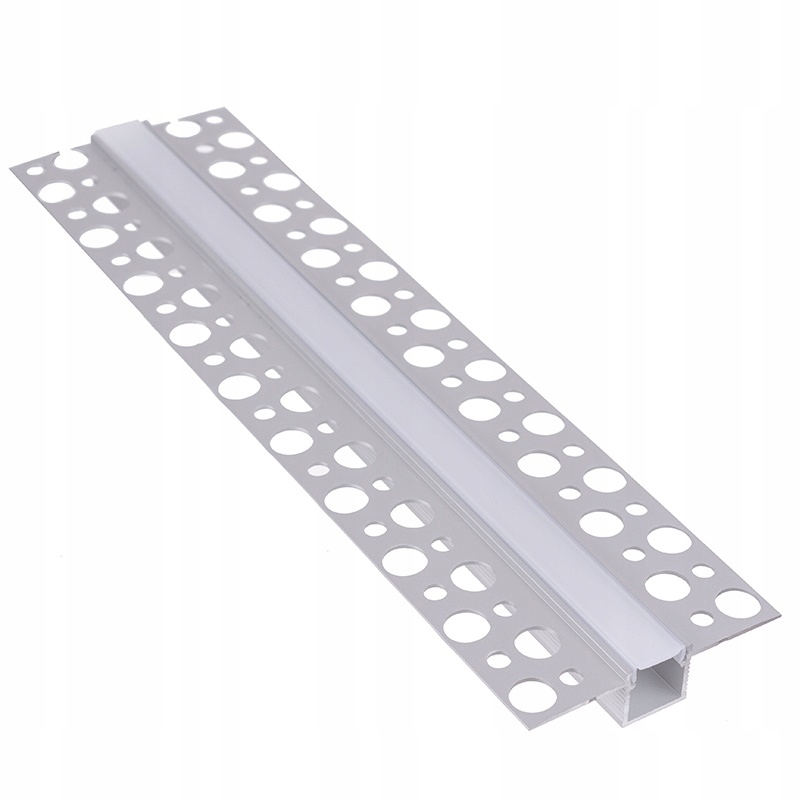 Profil budowlany LED do karton gipsu 2m prosty Rodzaj profilu wpuszczany