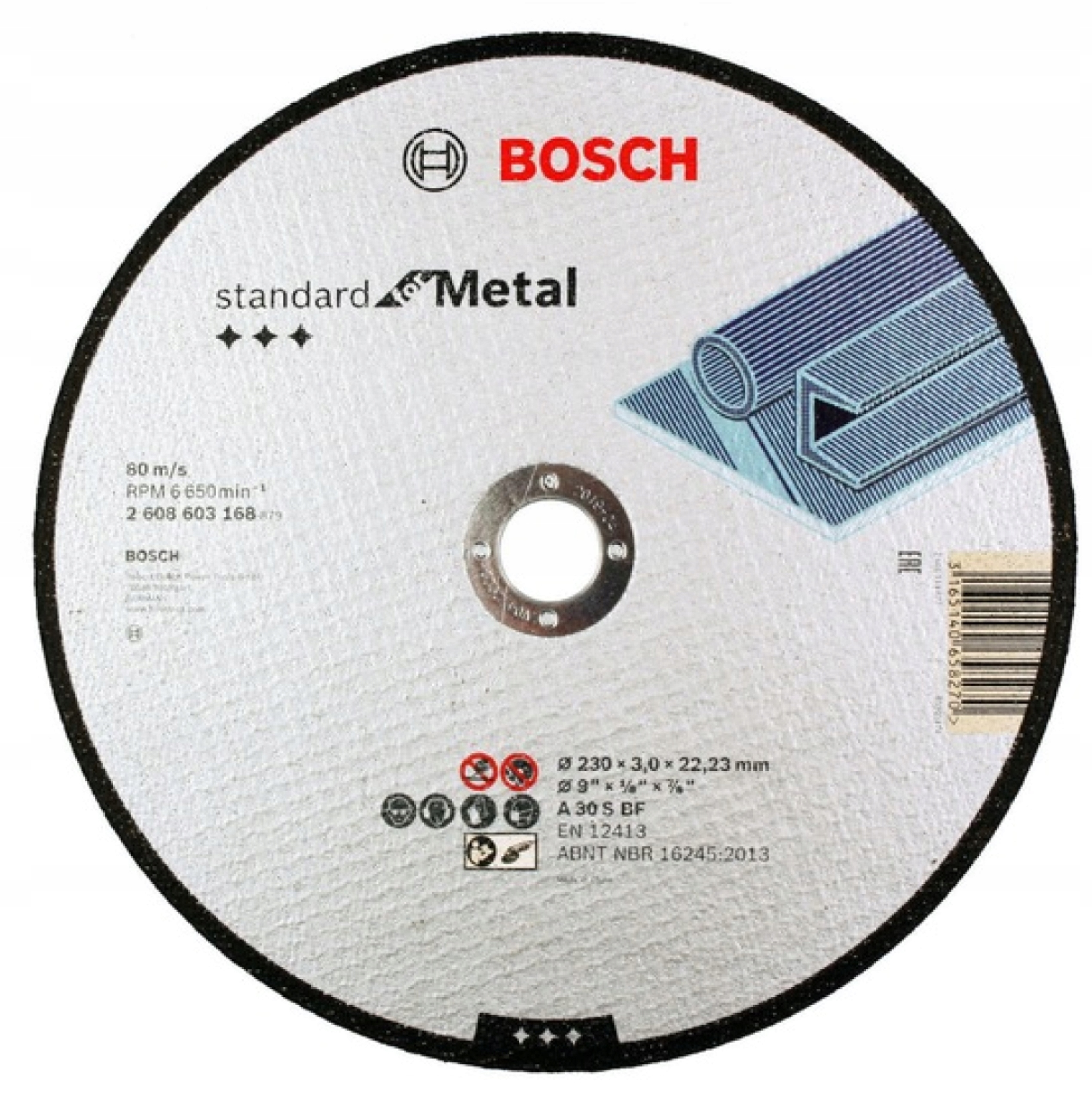 

Bosch Tarcza Korundowa do cięcia matalu 230/3,0mm
