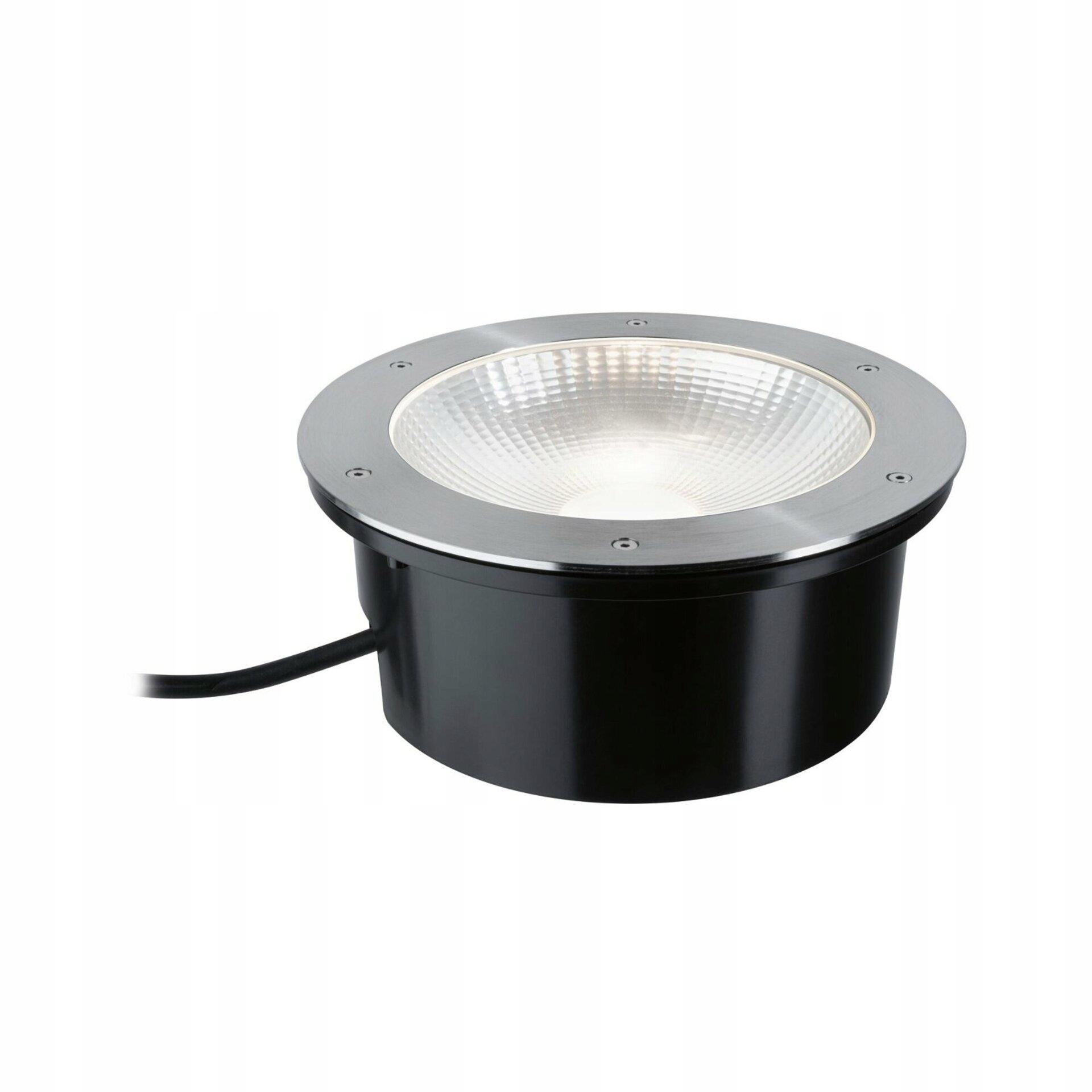 Paulmann Led zemné svietidlo Durea IP67, 273mm, 3000K, 15W, oceľ