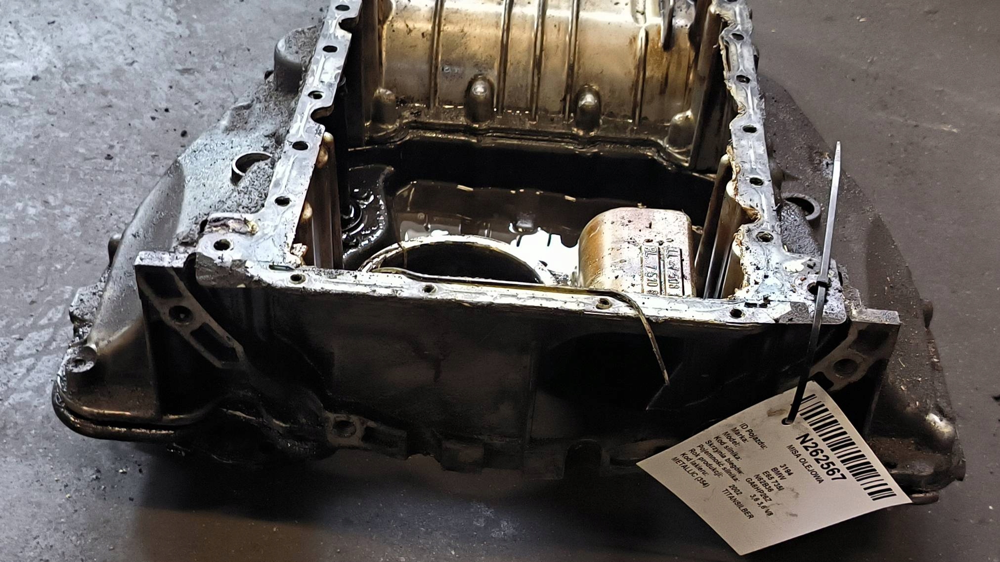 Ölwanne 7508118 7510835 BMW E65 735I