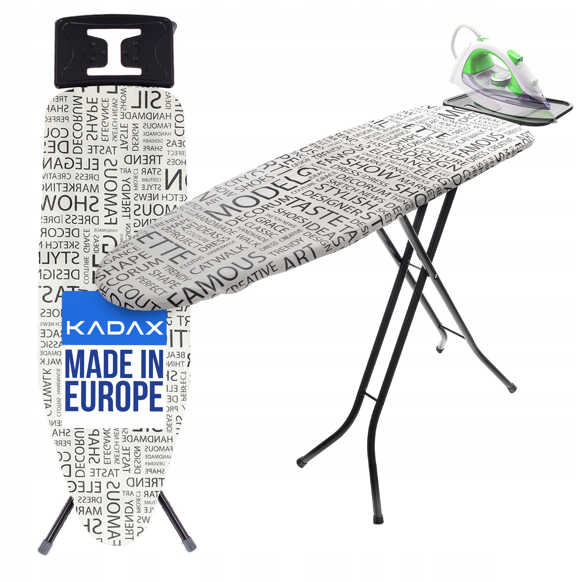 Žehlicí Prkno 110x30 cm Skládací S Držákem Na Žehličku Standardní