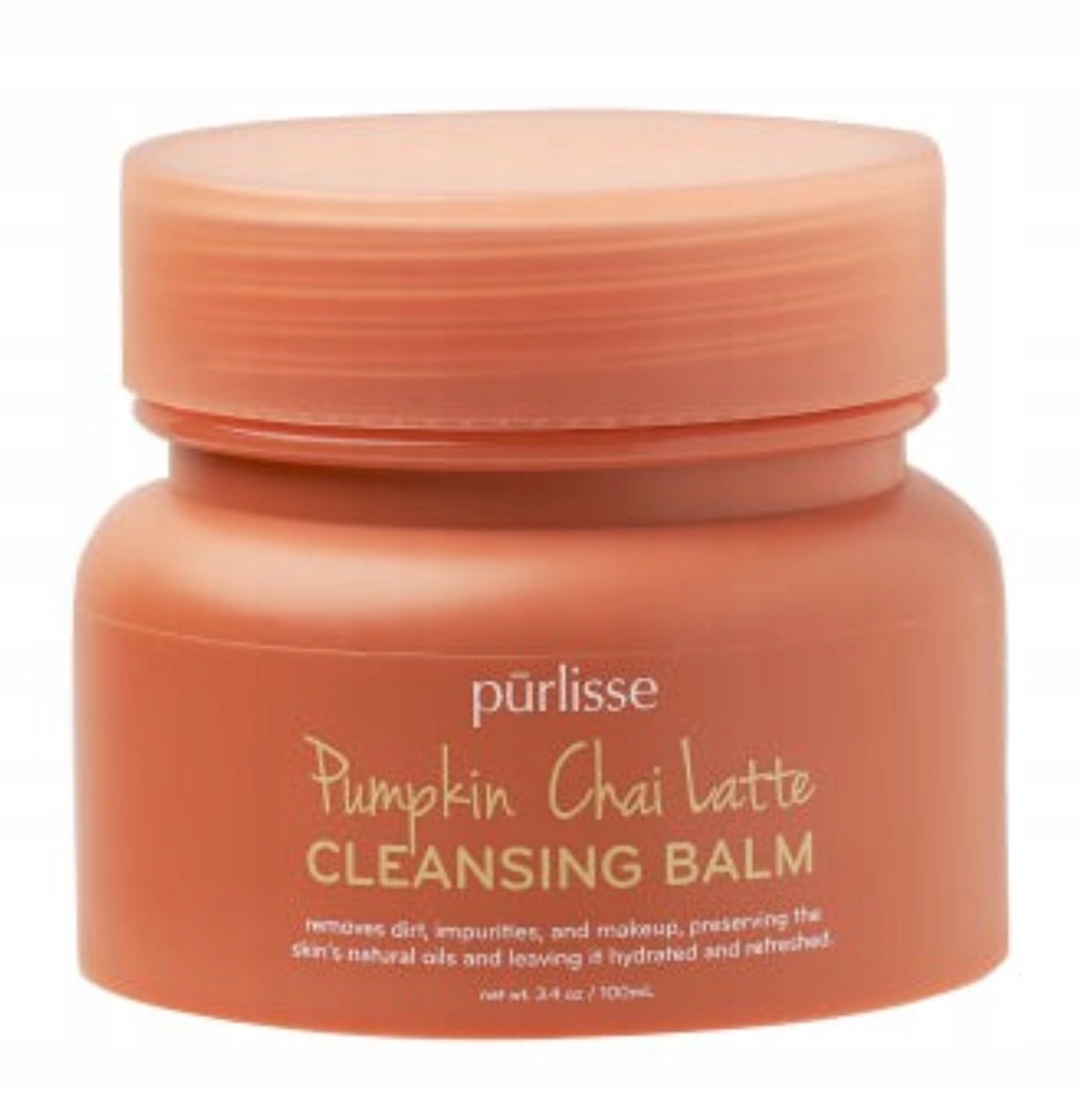Purlisse Pumpkin Chai Latte čisticí balzám na odličování 100 ml