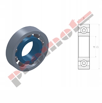 Łożysko kulkowe 6004 2RSC3 KOYO