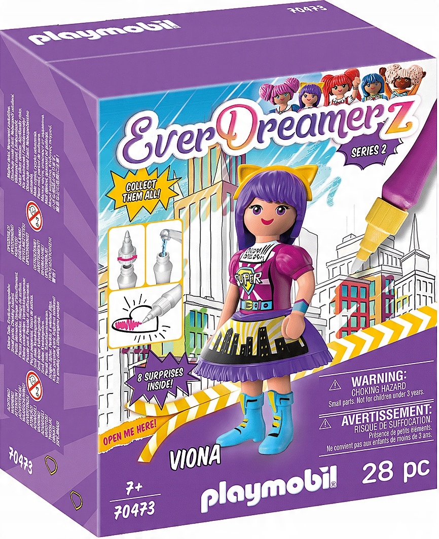 

Playmobil 70473 Viona Comic World EverDreamerz