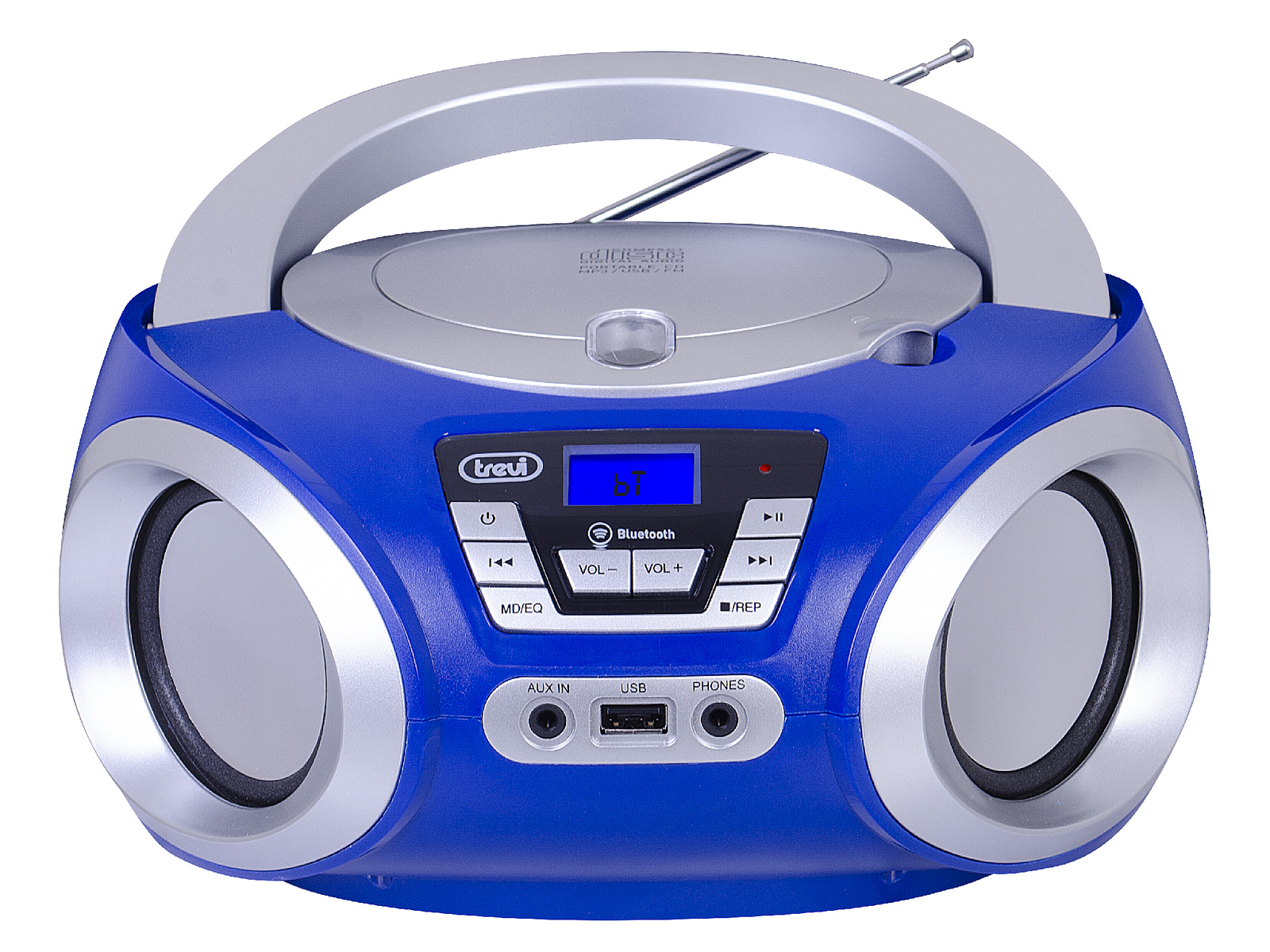 Boombox Radioodtwarzacz Radio CD Usb MP3 Aux Bluetooth